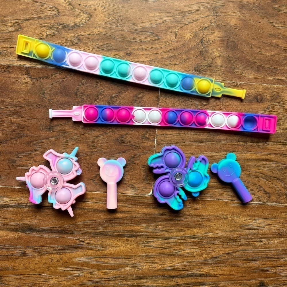 New Bundle of Fidget Spinners/bubble